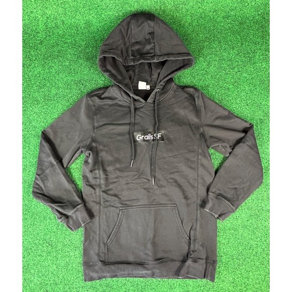 Grails SF Jackets & Blazers - Grails SF San Francisco Black‎ Pullover Hoodie Womens Size Large